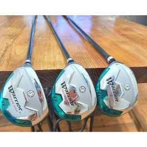 Warrior Custom Golf TE Tomahawk Hybrid Golf Clubs 2,3,4 Senior Flex - LH - NEW